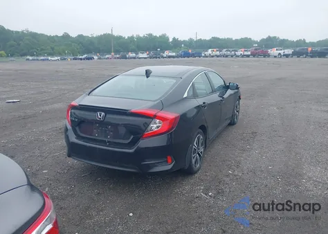 2017 Honda Civic Ex-T из США, поврежденный, VIN 19XFC1F3XHE203652